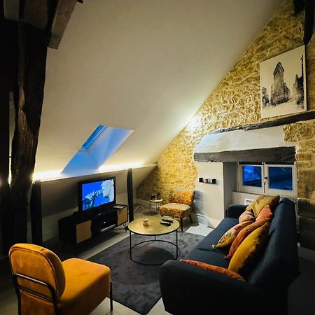 Appartement* Authentique Meuble Sarlat Coeur Ville ภายนอก รูปภาพ