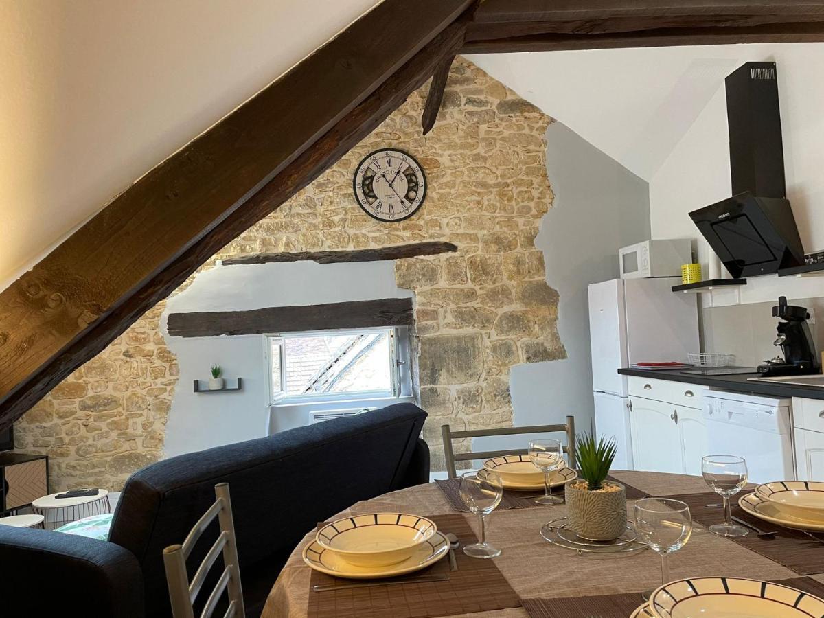 Appartement* Authentique Meuble Sarlat Coeur Ville ภายนอก รูปภาพ